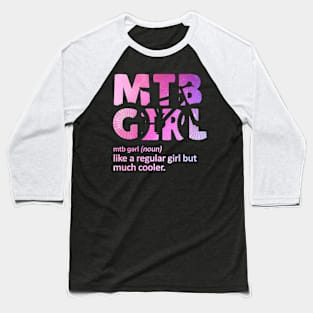 mtb girl Baseball T-Shirt